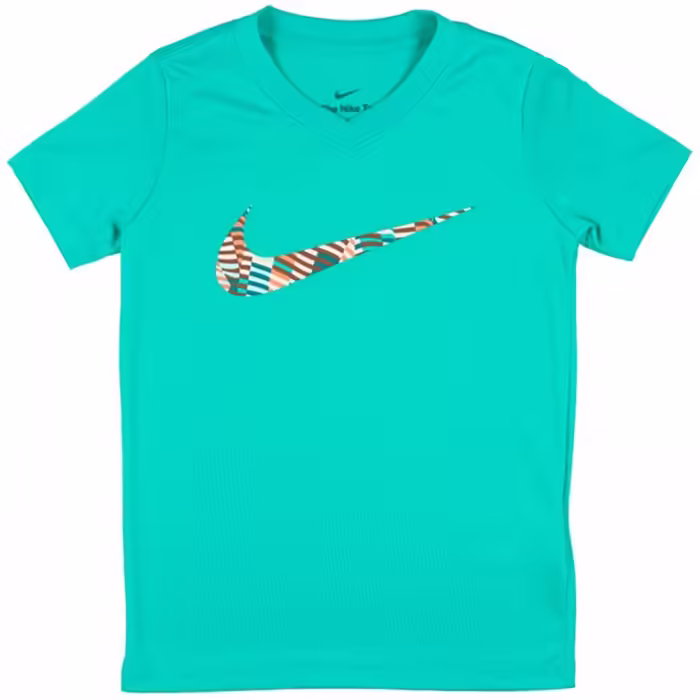 Футболка Nike G NK DF TEE rLEG VNECK SE+ Зеленый S - 5