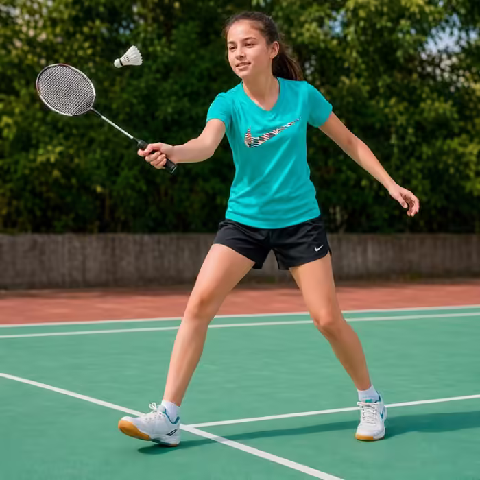 Футболка Nike G NK DF TEE rLEG VNECK SE+ Зеленый S - 7