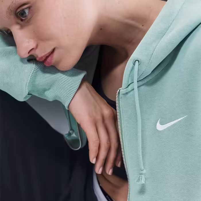 Толстовка Nike W NSW PHNX FLC STD FZ HDY - 4