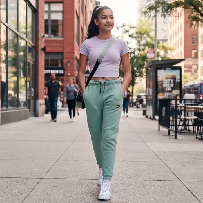 Pantaloni Nike G NSW TCH FLC JGGR - PD - 8