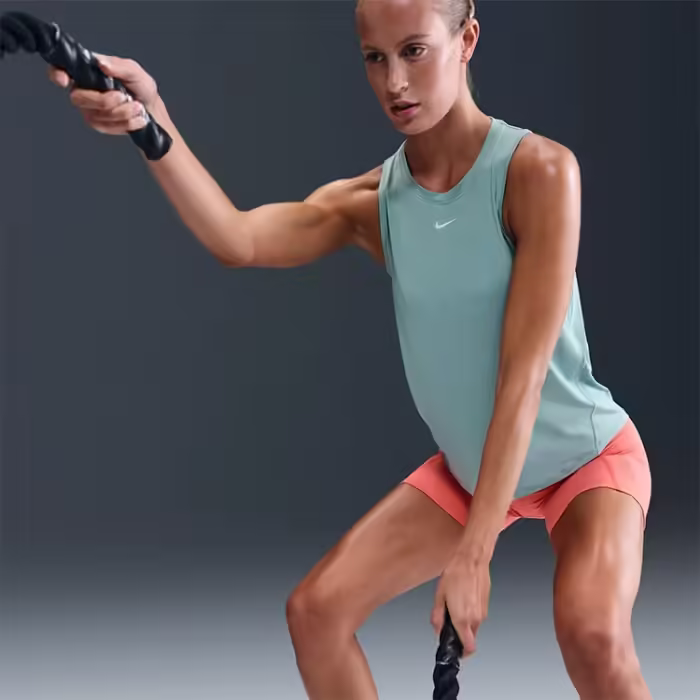 Maiou Nike W NK ONE CLASSIC DF TANK WT Verde XL - 8