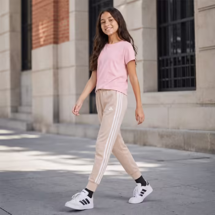 Pantaloni Adidas G FI 3S PT Bej 140 - 7