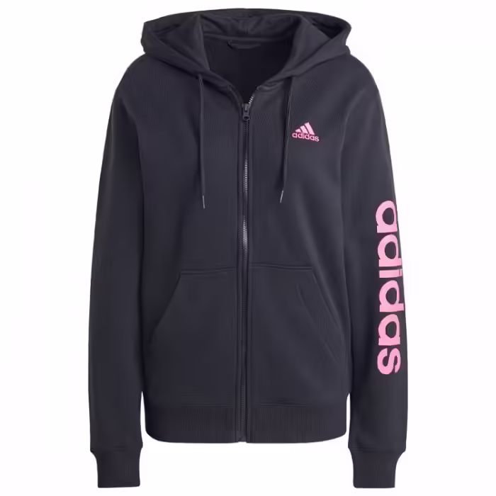 Hanorac Adidas W LIN FT FZ HD - 2