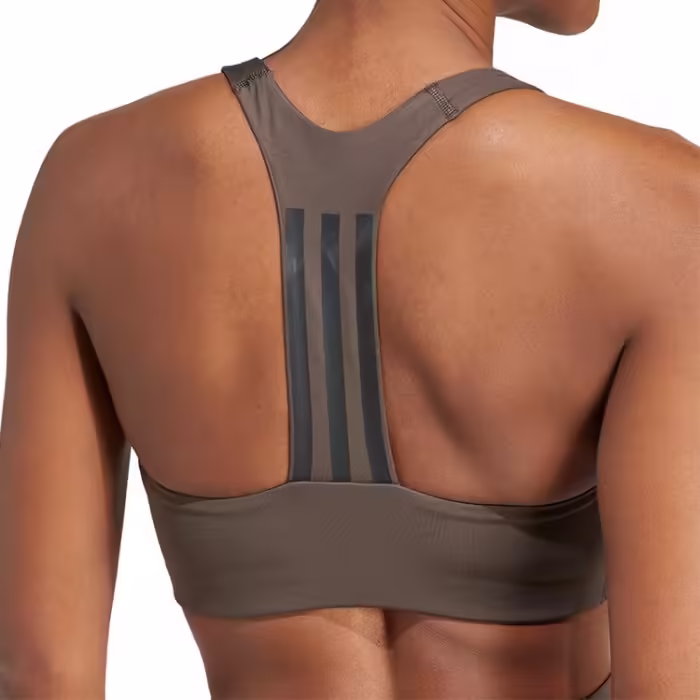 Спортивное бра Adidas PWIM MS BRA Зеленый XS - 7