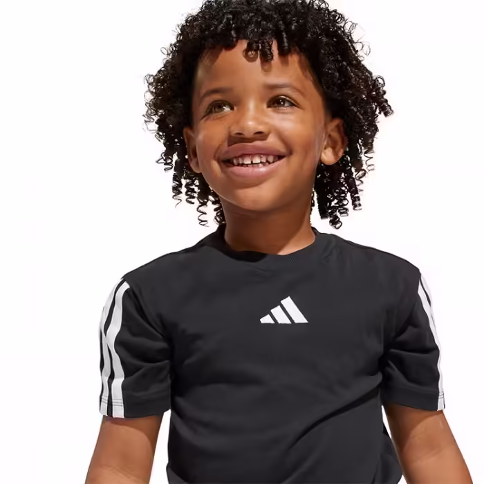 Tricou Adidas LK 3S TEE 160 Negru 110 - 5