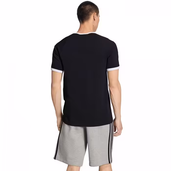 Футболка Adidas 3-STRIPES SLIM RINGER Черный S - 2