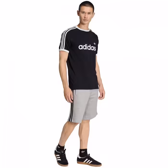 Футболка Adidas 3-STRIPES SLIM RINGER Черный S - 3