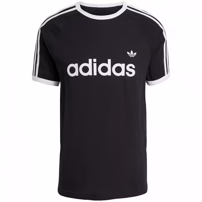 Футболка Adidas 3-STRIPES SLIM RINGER Черный S - 6