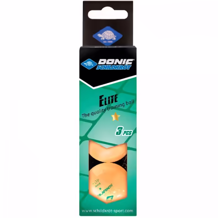 Set mingi pentru tenis de masa 3 buc Donic 1-Star Elite Ball