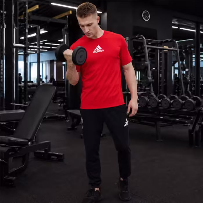 Футболка Adidas M 3S BACK TEE Красный S - 7
