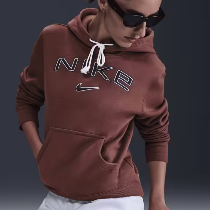 Толстовка Nike W NSW PHNX FLC STD PO LOGO HDY - 4