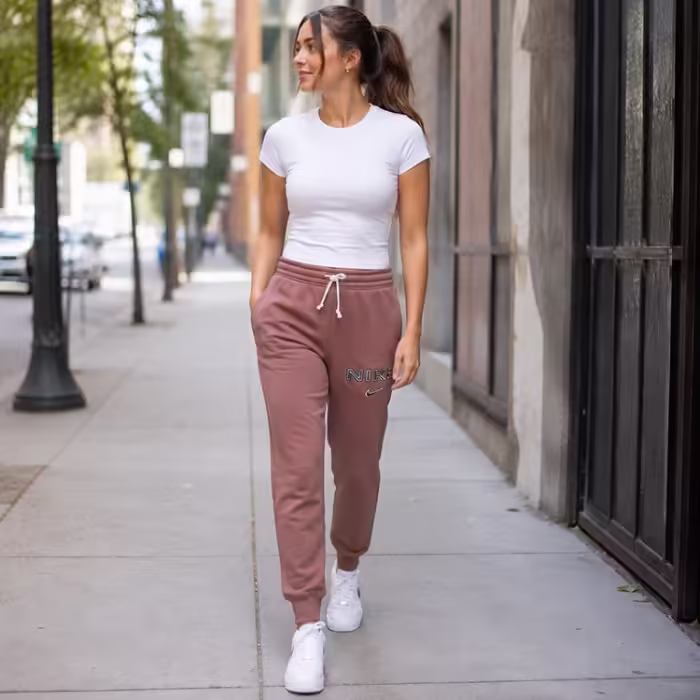 Pantaloni Nike W NSW PHNX FLC MR STD LOGO PNT - 7