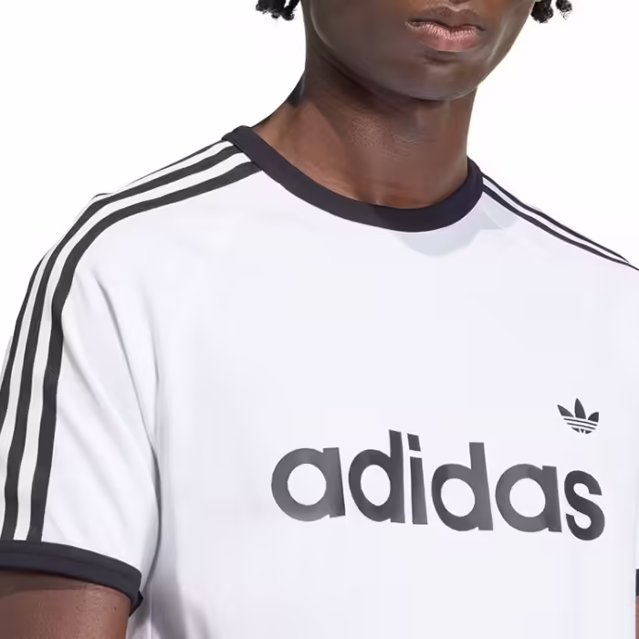 Футболка Adidas 3-STRIPES SLIM RINGER - 4
