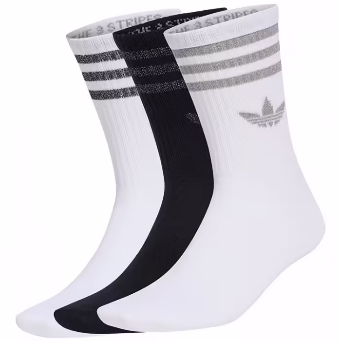 Sosete Adidas 3-STRIPES GLITTER CREW