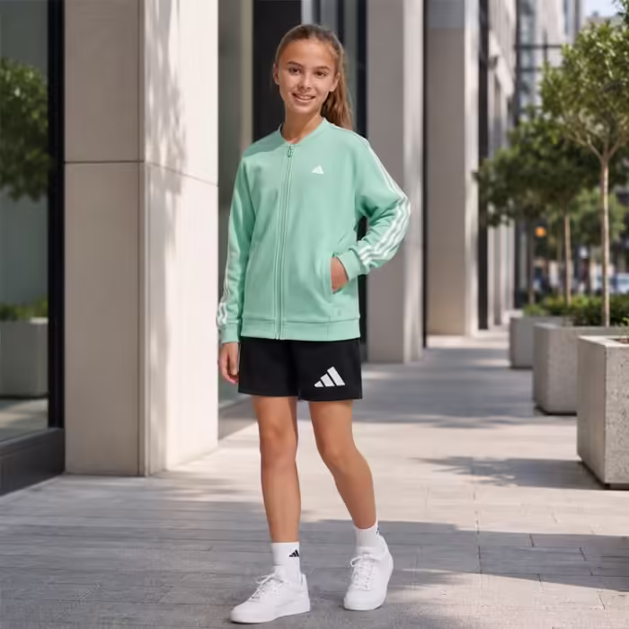 Толстовка Adidas U FI 3S FZ HD Зеленый 140 - 8