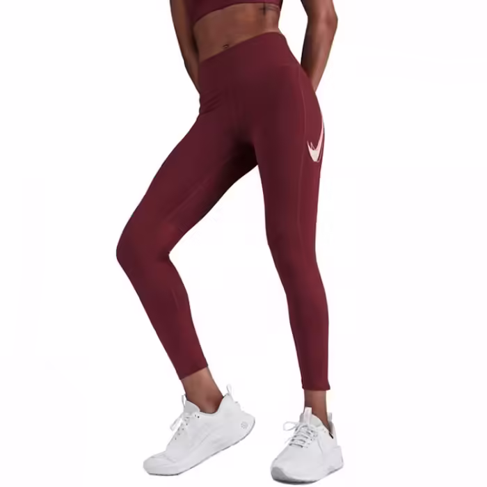 Panta-colanti Nike W NK FAST DF MR 7/8 TGT SW