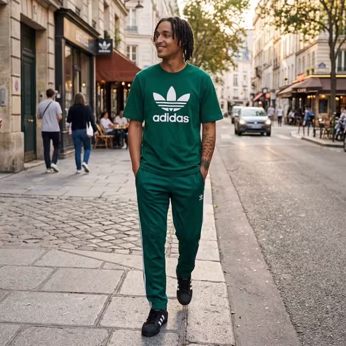 Брюки Adidas CLASSIC TP Зеленый XS - 7