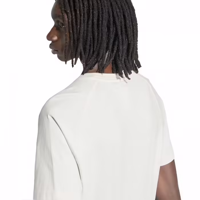 Tricou Adidas CHEST STRIPES Alb S - 5