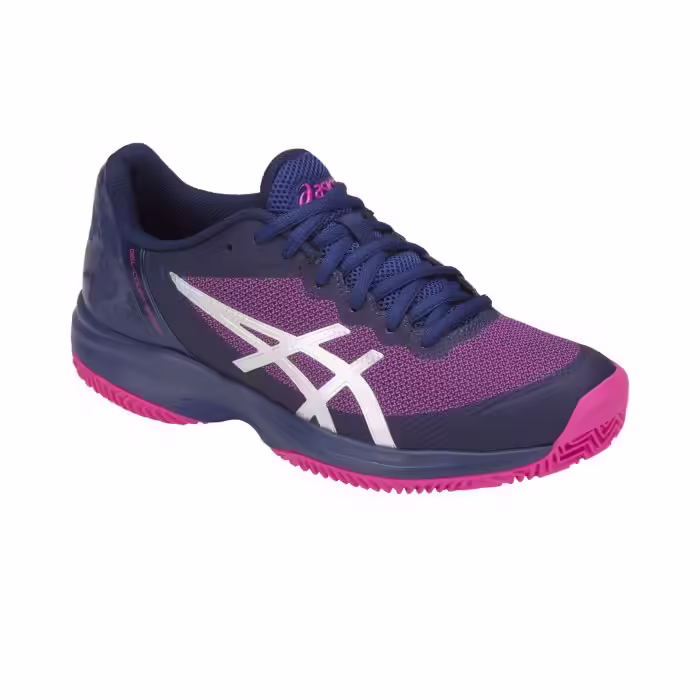 Кроссовки Asics GEL-COURT SPEED CLAY Синий/Розовый 37 - 5