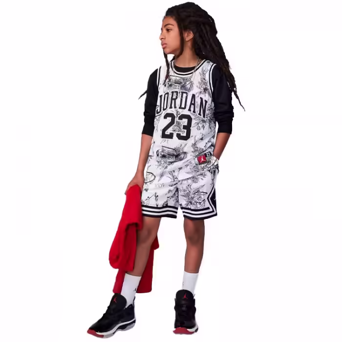 Шорты Nike JDB MJ AOP SPORT DIAMOND SHORT - 4