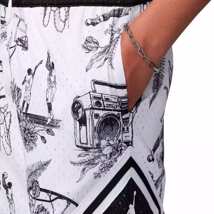 Шорты Nike JDB MJ AOP SPORT DIAMOND SHORT - 5