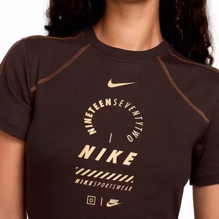 Платье Nike W NSW DRESS SS FEMME SW - 2