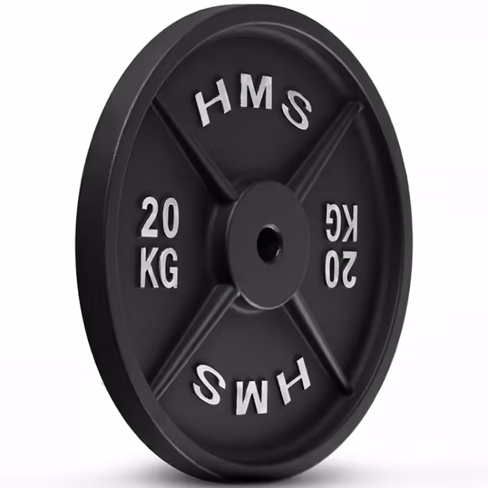 Disc 20 kg HMS Iron disc Negru 20 kg - 2
