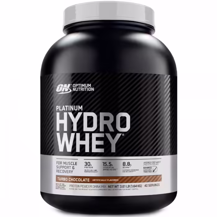 Hidrolizat proteic Optimum Nutrition Platinum Hydro Whey Chocolate 3.61lb