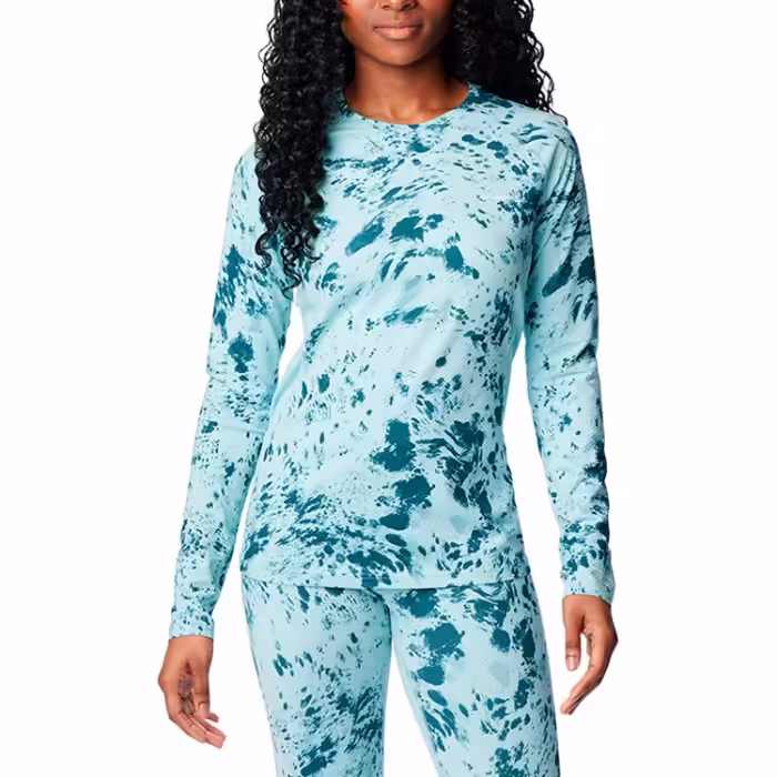 Футболка с длинным рукавом термобелье Columbia W Omni-Heat Infinity Knit Long Sleeve Crew