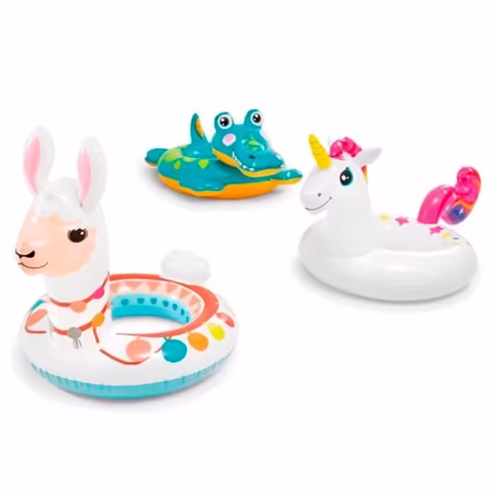 Надувной круг INTEX ANIMALUTE