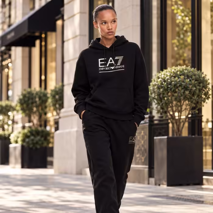 Толстовка EA7 EMPORIO ARMANI TRAIN VISIBILITY W HOODIE RN B - 6