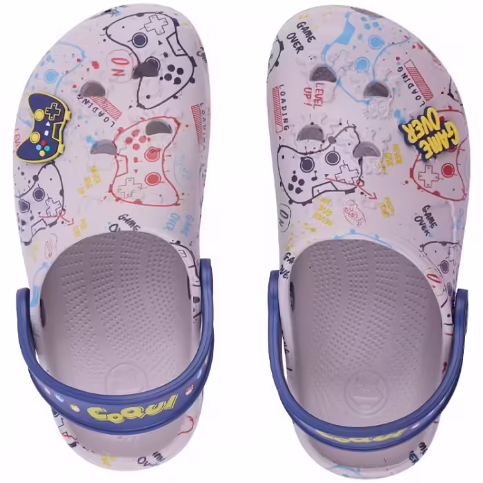 Slapi COQUI Clogs LITTLE FROG + Amulet - 3