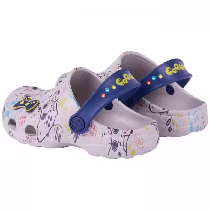 Slapi COQUI Clogs LITTLE FROG + Amulet - 4