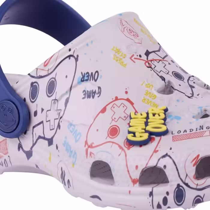 Slapi COQUI Clogs LITTLE FROG + Amulet - 5