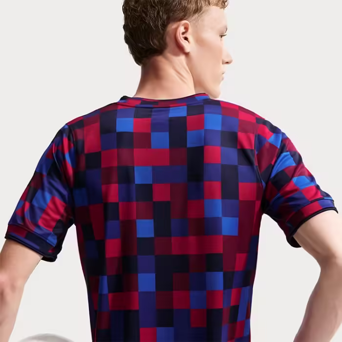 Tricou Nike F.C. Barcelona Home Dri-FIT Soccer Pre-Match - 5