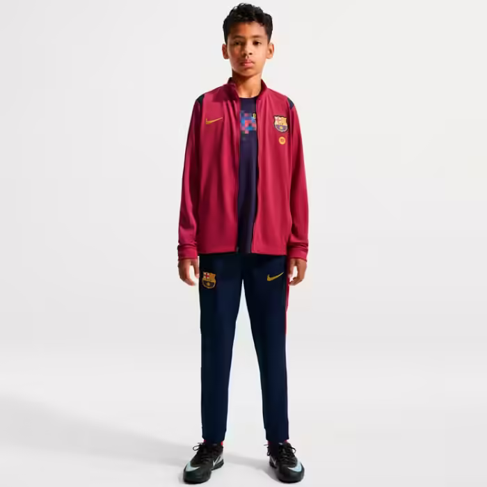 Costum Sportiv Nike F.C. BARCELONA ACADEMY PRO DRI-FIT Albastru XL