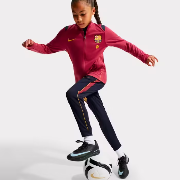 Costum Sportiv Nike F.C. BARCELONA ACADEMY PRO DRI-FIT Albastru XL - 6