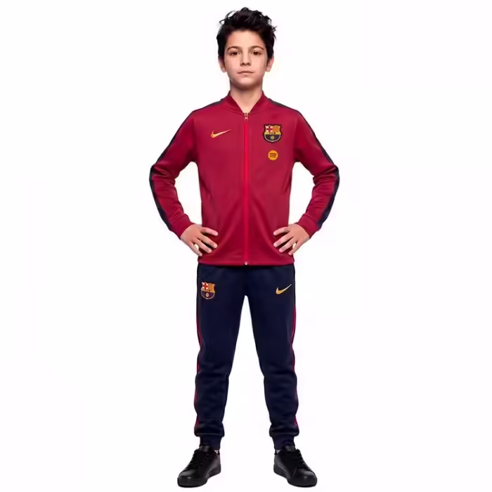 Costum Sportiv Nike F.C. BARCELONA STRIKE DRI-FIT Albastru S
