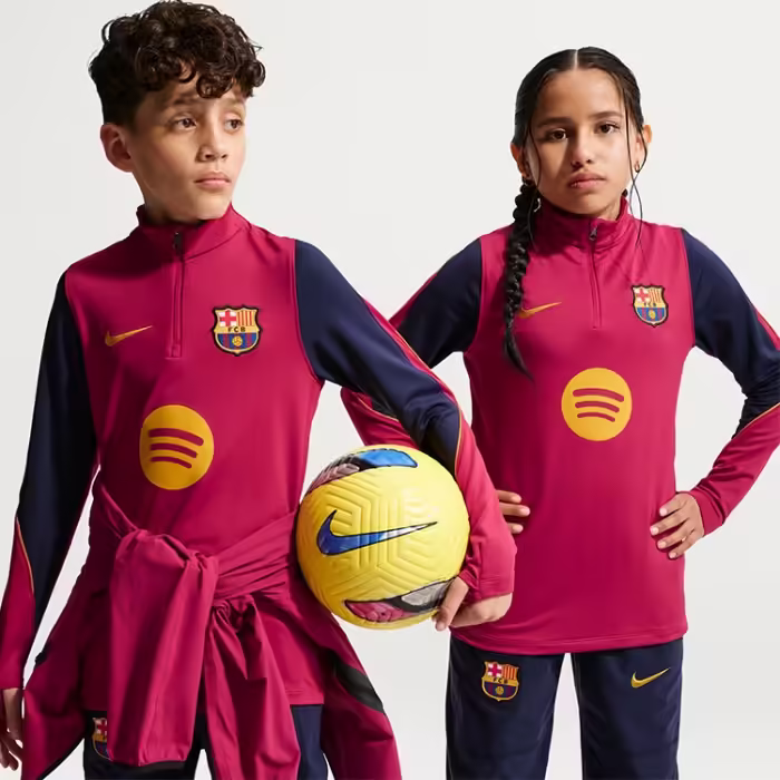 Hanorac Nike F.C. Barcelona Strike Dri-FIT Drill Top - 3