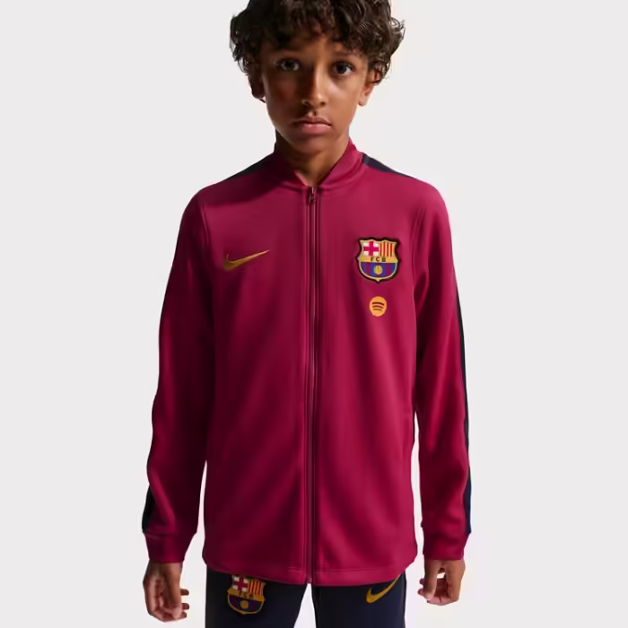 Costum Sportiv Nike F.C. BARCELONA STRIKE DRI-FIT TRACKSUIT - 4