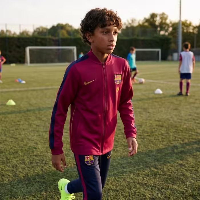 Costum Sportiv Nike F.C. BARCELONA STRIKE DRI-FIT TRACKSUIT - 8