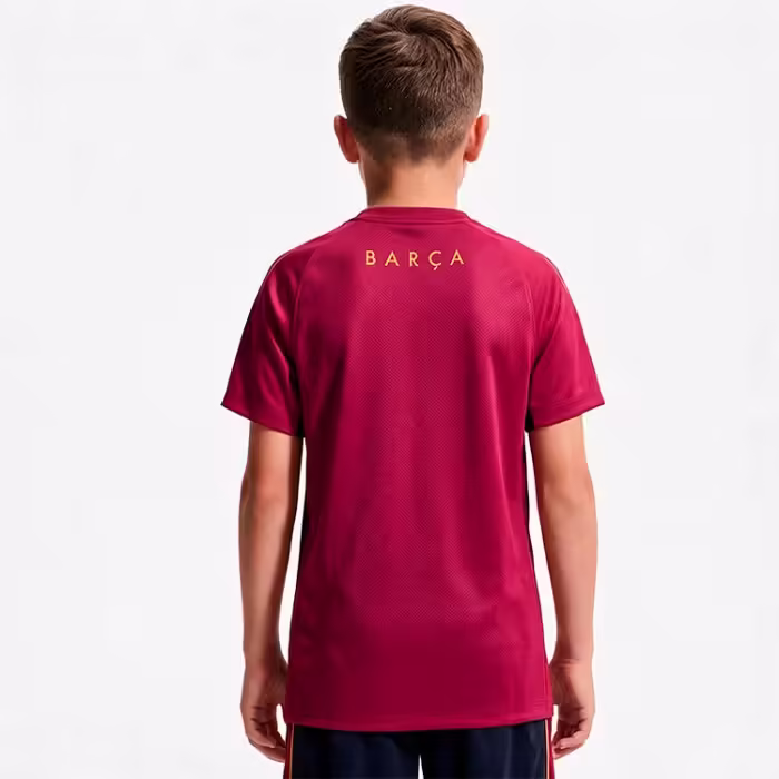 Tricou Nike F.C. BARCELONA STRIKE DRI-FIT Roz M - 2