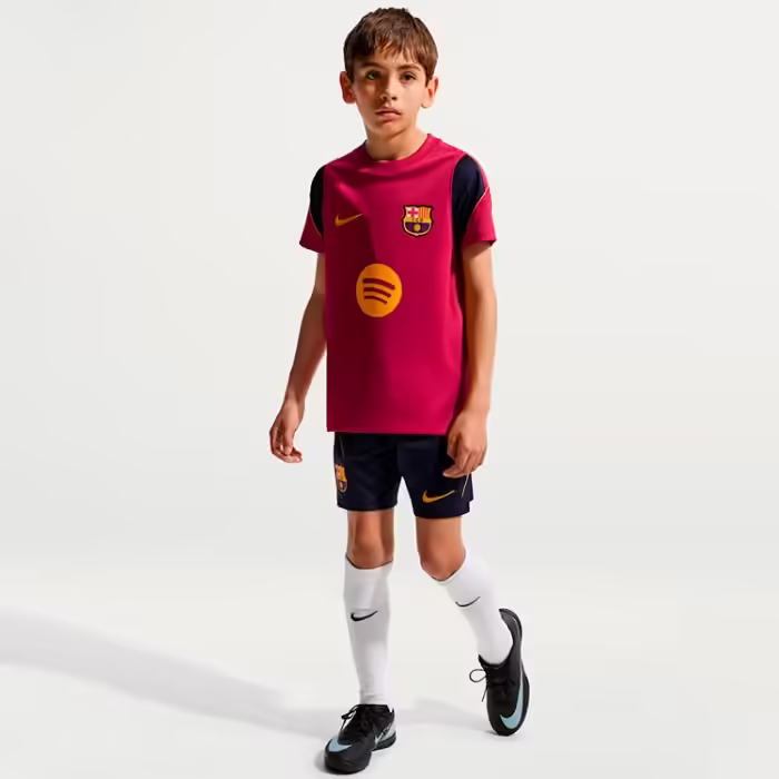 Tricou Nike F.C. BARCELONA STRIKE DRI-FIT Roz M - 3