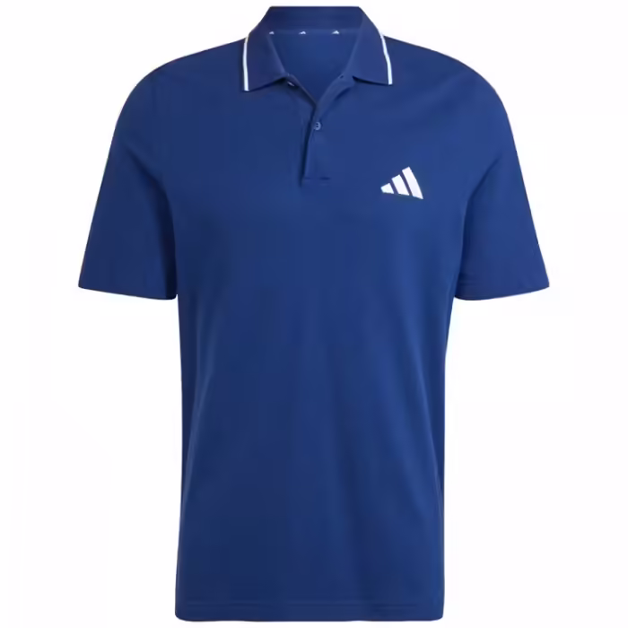 Поло Adidas Essentials Small Logo Синий XS - 6