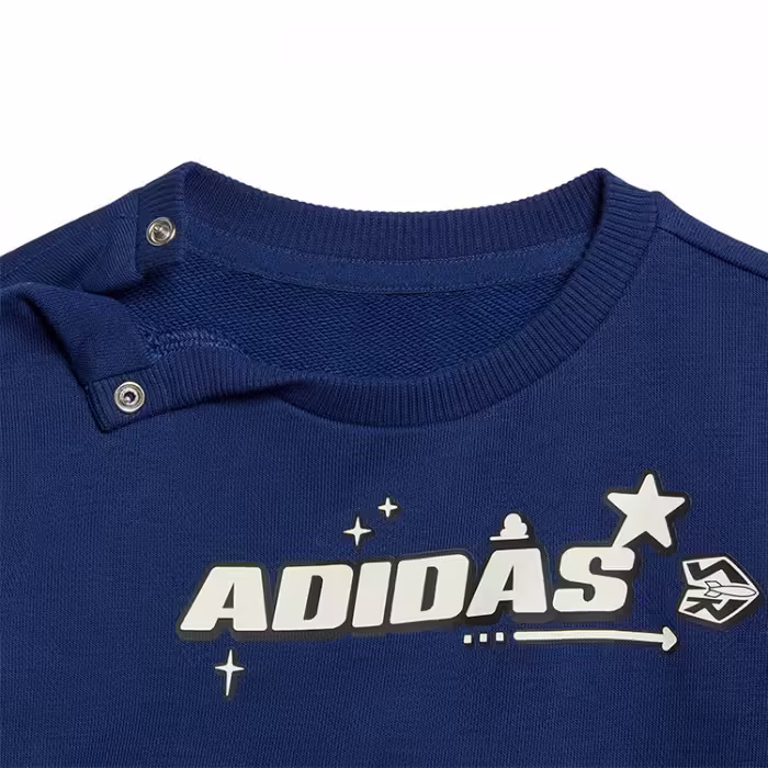 Спортивный костюм Adidas I DY TS JOG Синий 10 - 4
