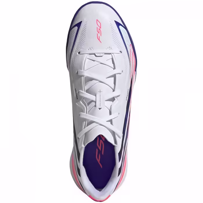 Ghete pentru fotbal Adidas F50 HYPERFAST LEAGUE TF Alb 36 - 3
