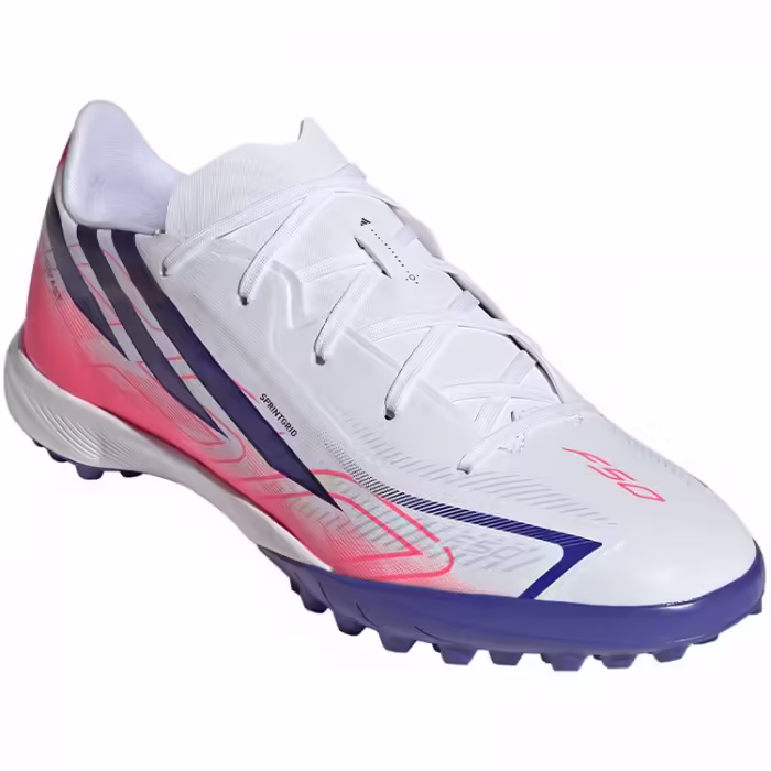 Ghete pentru fotbal Adidas F50 HYPERFAST LEAGUE TF Alb 36 - 5