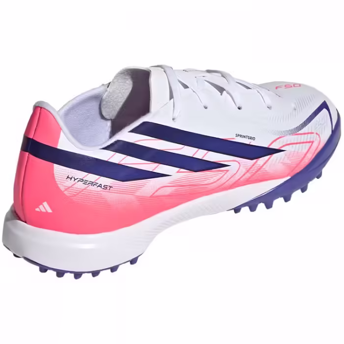 Ghete pentru fotbal Adidas F50 HYPERFAST LEAGUE TF Alb 36 - 6