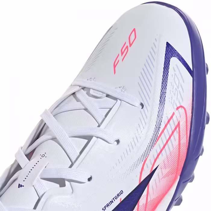 Ghete pentru fotbal Adidas F50 HYPERFAST LEAGUE TF Alb 36 - 7