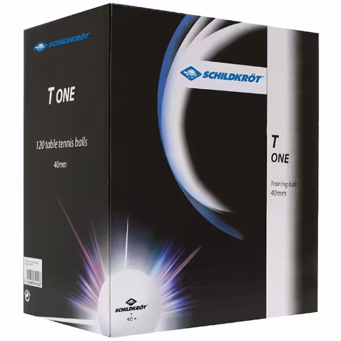 Набор мячей для настольного тенниса 120 шт Donic TT-Ball T-ONE TRAININGSBALL POLY 40+